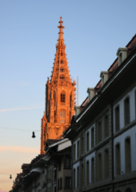 Abendsonne Sunset Münster, Bern The Cathedral, Bern Nr. 61 